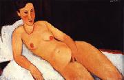 Amedeo Modigliani, Nude with Coral Necklace